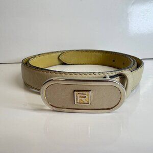 Rodier Paris Leather Belt Size 85 (30-32 waist) – Genuine Leather